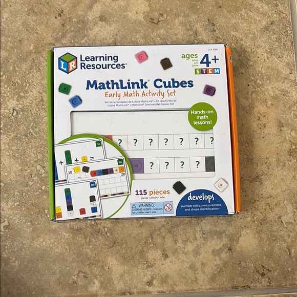 MathLink Cubes Early Math Activity Set - Picture 1 of 4